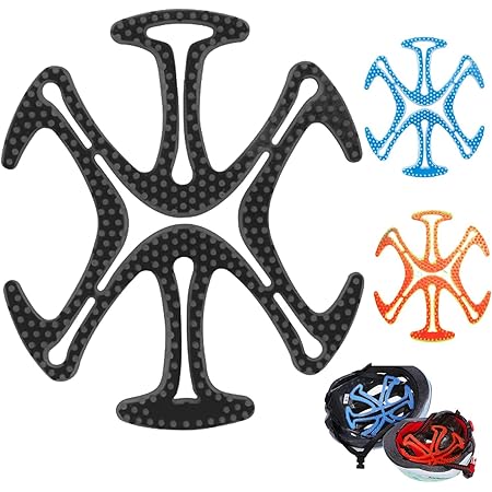 Amazon Cmd エアーヘッド ヘルメット インナーパッド インナーキャップ 髪型 崩れない シリカゲル素材 ヘルメット用ライナー バイクヘルメット パッド ブラック インナー パッド 車 バイク