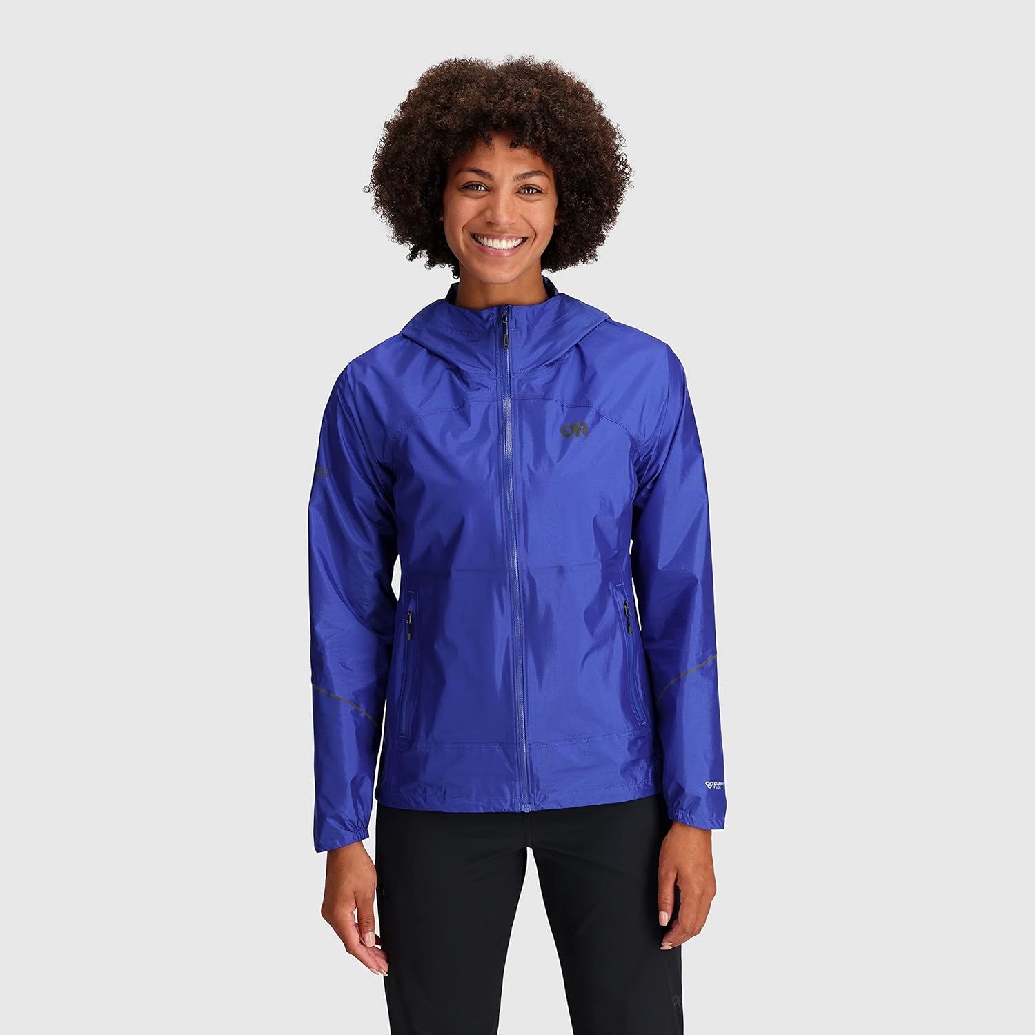 Outdoor Research Women's Helium Rain Jacket, Ultramarine, S - Image 2