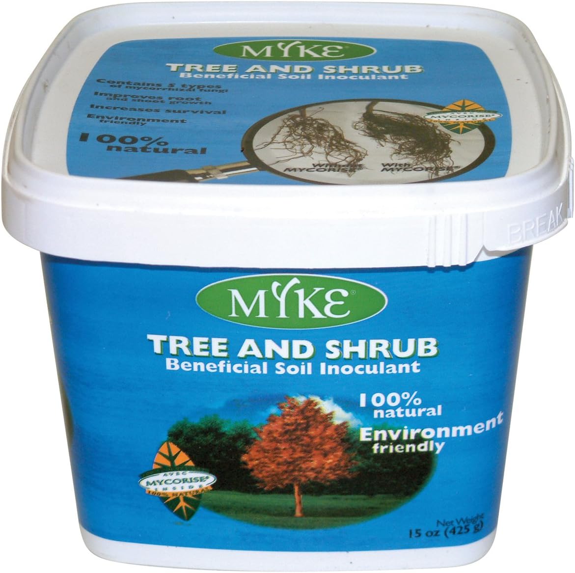 Myke TRE18 Tree and Shrub Growth Supplement Mycorrhiza, 1.4 Quarts