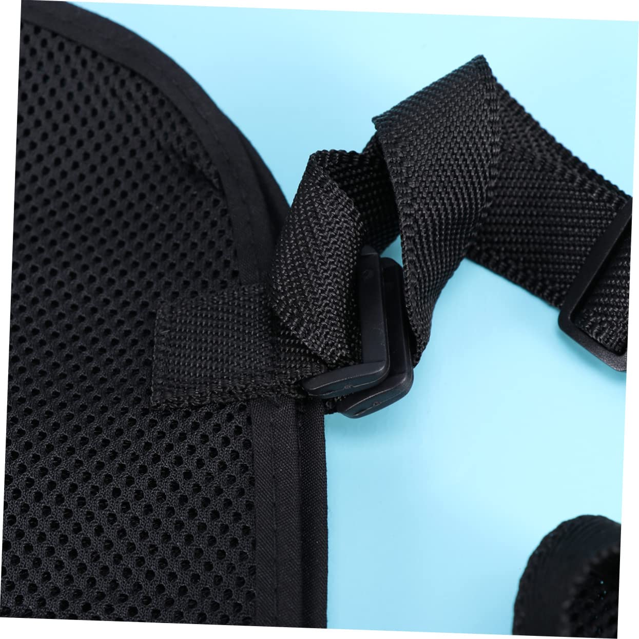 Mesh Forearm Sling Adjustable Shoulder Immobilizer for Arm Fractures Breathable Sling for Left Right Arm Black