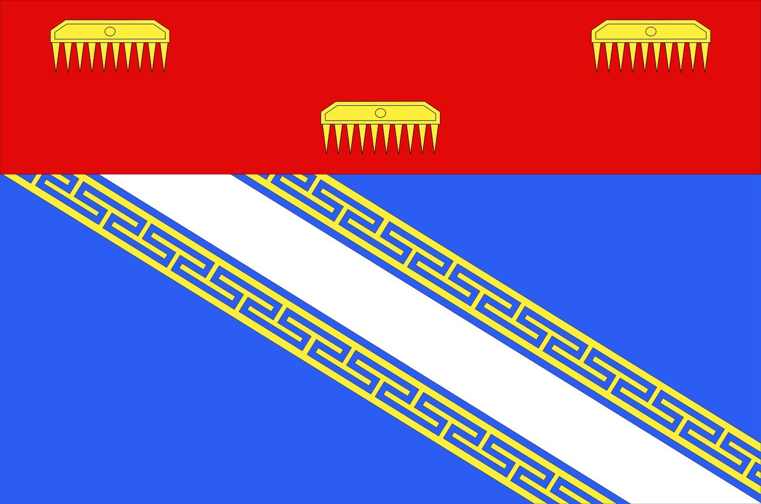 Drapeau XL Ardennes résistant aux UV pour remplacer les pavillons usés