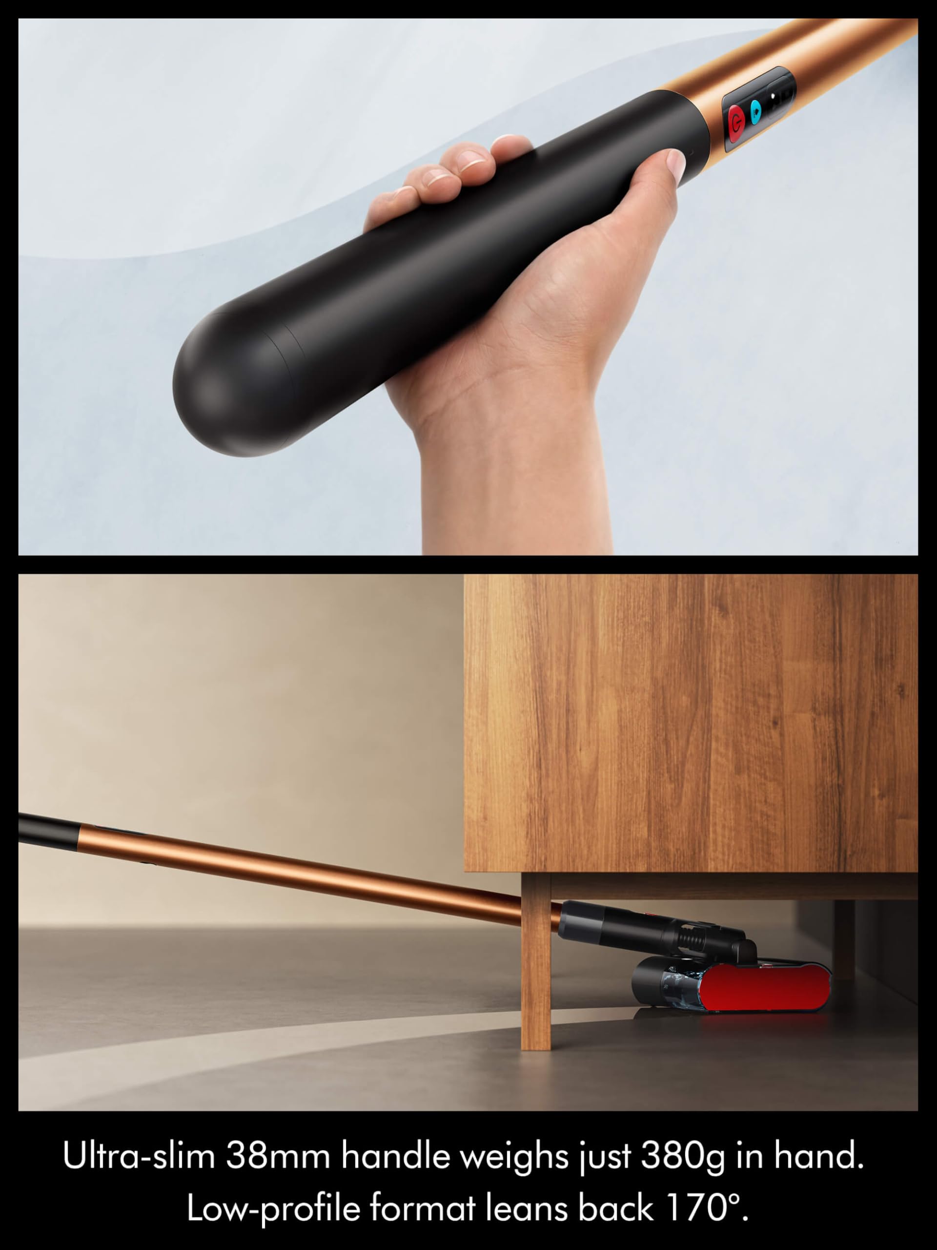 Dyson PencilWash Lavaggio a umido e a secco, ultra sottile, manico leggero, spazzola motorizzata, pulizia igienica, rimozione delle macchie, asciugatura rapida, durata 30 minuti