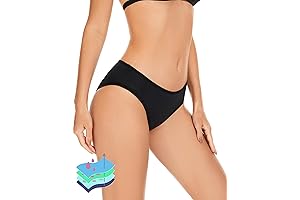 Waterproof Period Swimwear: Leak-Proof Bikini Bottom for Teens