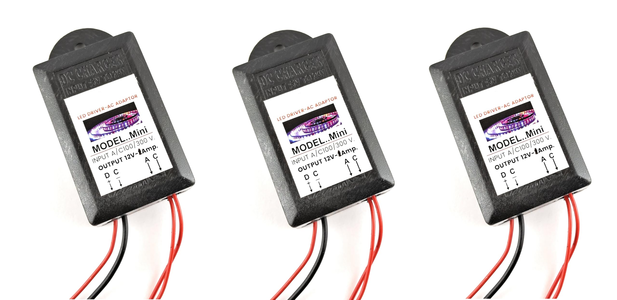 SME 3 pics 220V AC to 12V 1A DC LED Strip Driver/Adapter SMPS Power Supply-picture-16