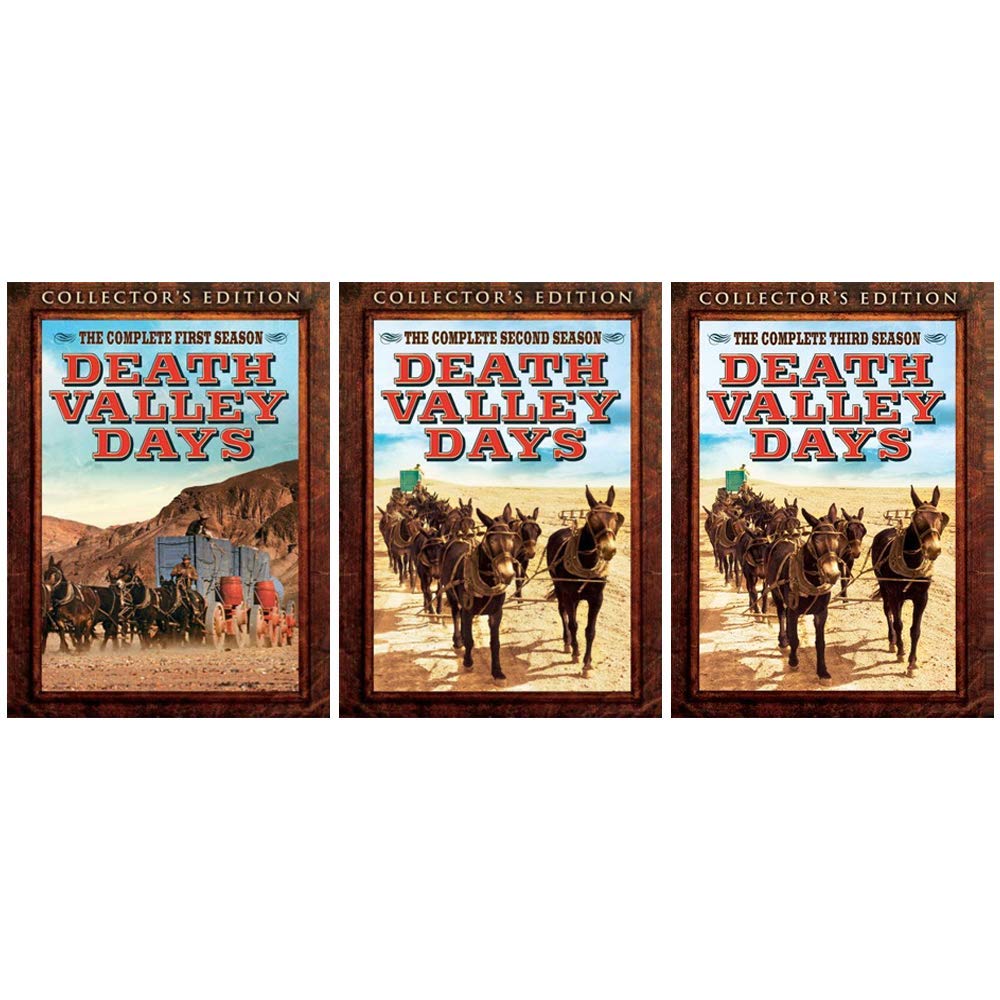 Death Valley Days: Classic Western TV Series Complete Seasons 1-3 Collector's Edition DVD Collection