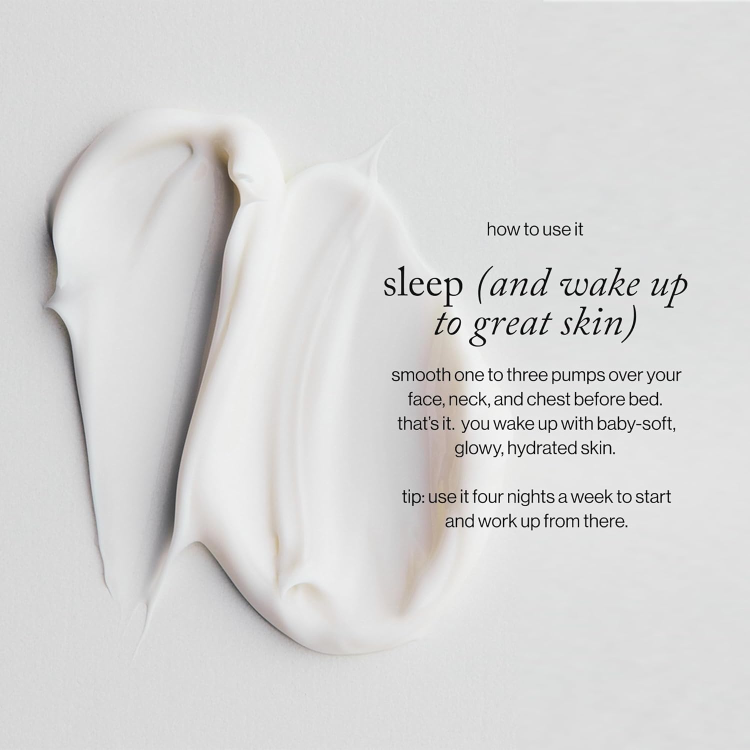 goop Beauty Sleep Milk Serum | Intense Face Exfoliator to Smooth Uneven Texture, Wrinkles, & Pores | Glycolic Acid & Hyaluronic Serum | Dark Spot Corrector | 1 fl oz - Image 5