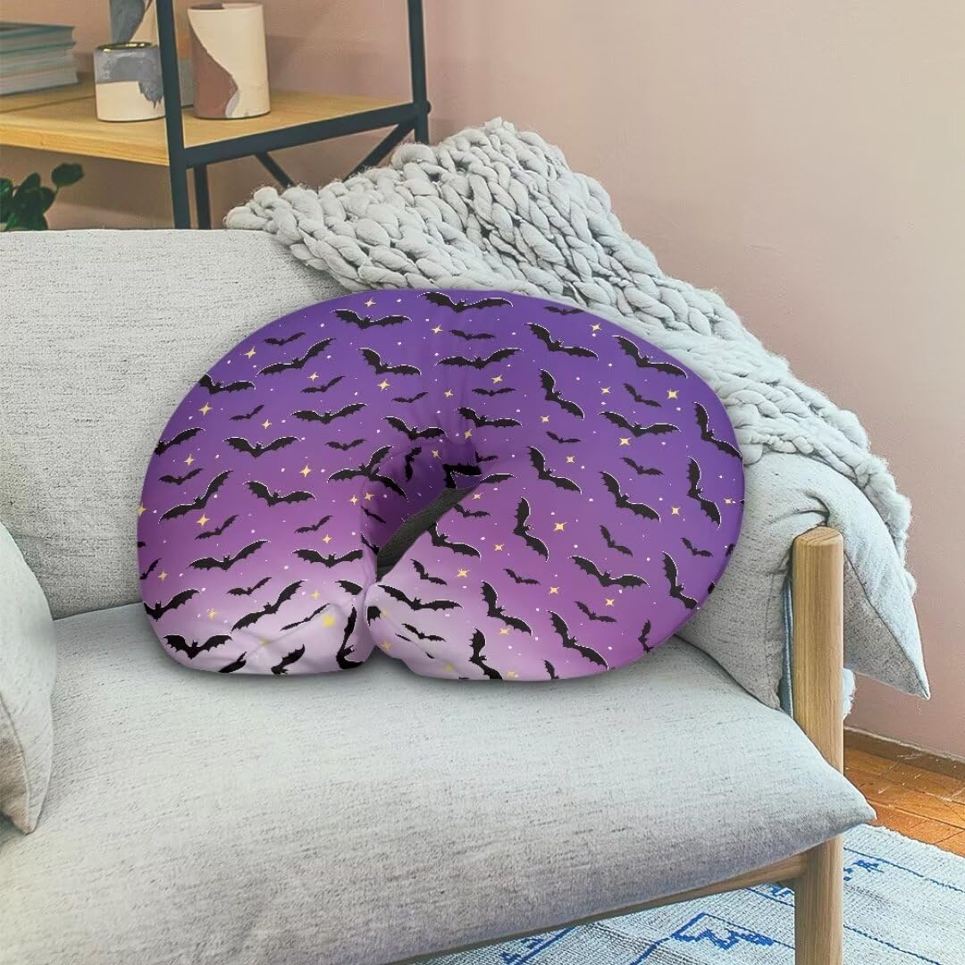 Zanxiantu Halloween Bat Boys Nursing Pillow Covers Soft and Breathable Breastfeeding Pillow Cover for Baby Girls Breastfeeding Pillow Slipcover for 0-24 Months Infant Baby