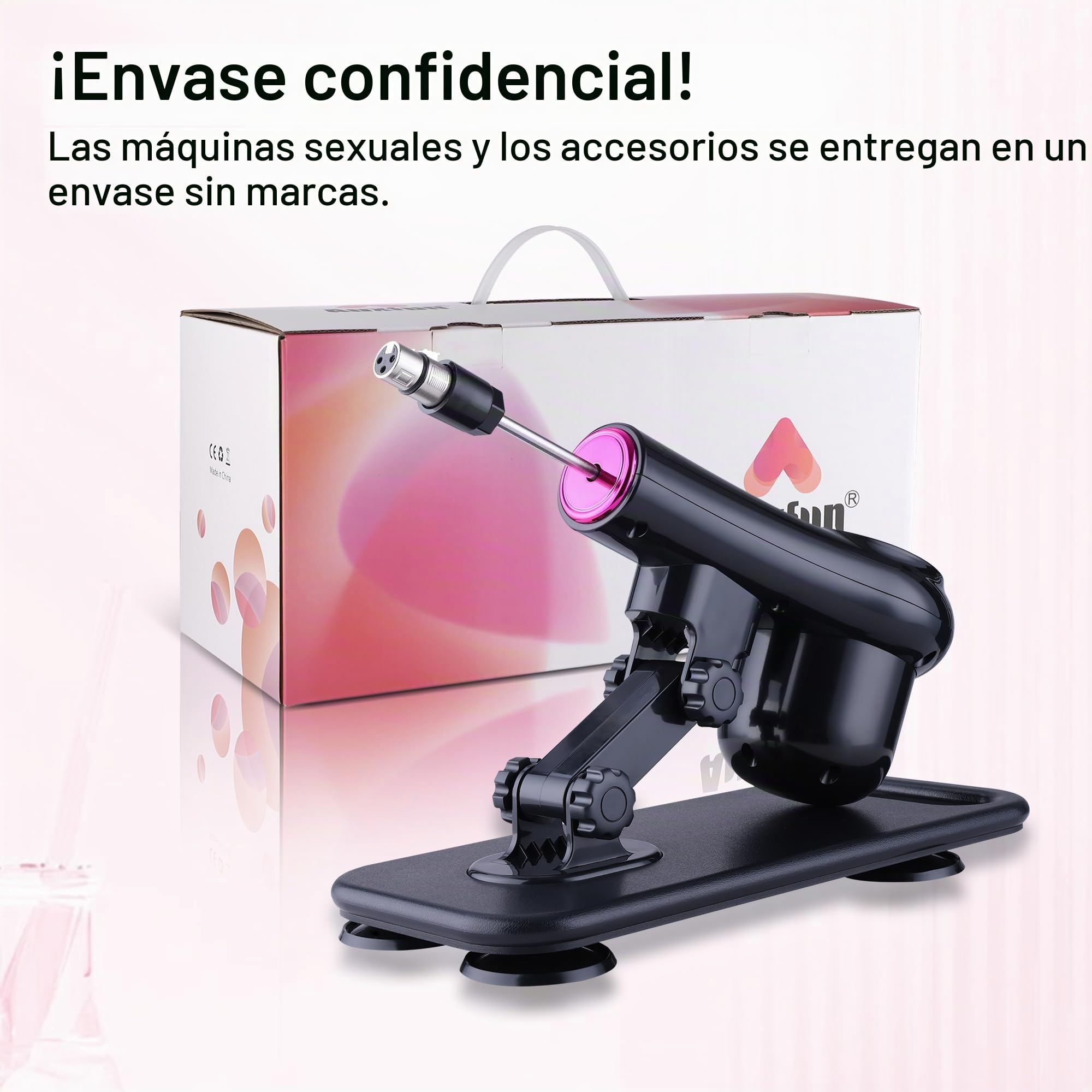 Sexmachine Máquina Sexual para Mujeres y Hombres, dildo machine Máquina de Empuje Ajustable con Control Remoto, Máquina Sexual con Dildos, Juguetes para Adultos y Parejas，Sex Toys