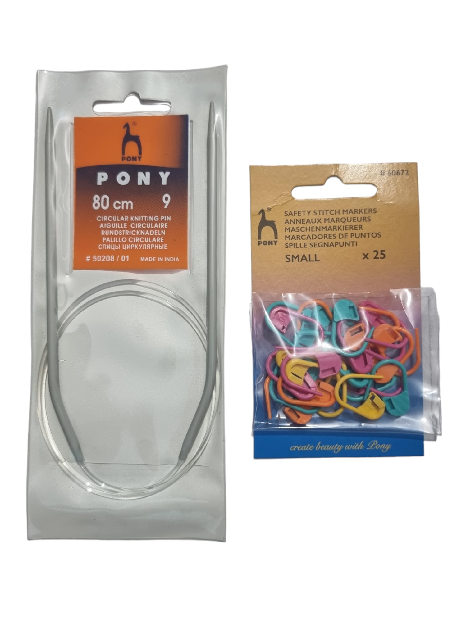 HIMMU'S FASHION HUB Aluminium Circular Knitting Needles Size no. 9 (Diameter-3.75mm) & 25 Pc Stitch Markers Used for Making Sweater, Socks, caps & Woolen artefacts-picture-14