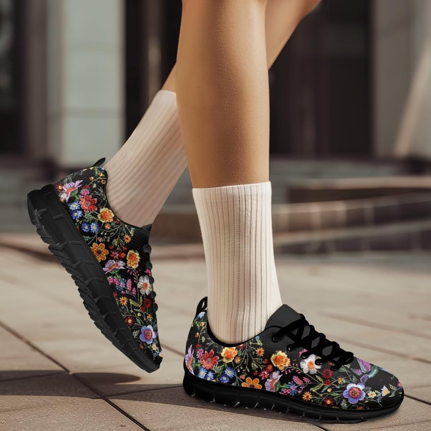 Womens Walking Sneakers Sports Running Tennis Shoes Lightweight Comfy Athletic Jogging Shoes Fashion Sneakers