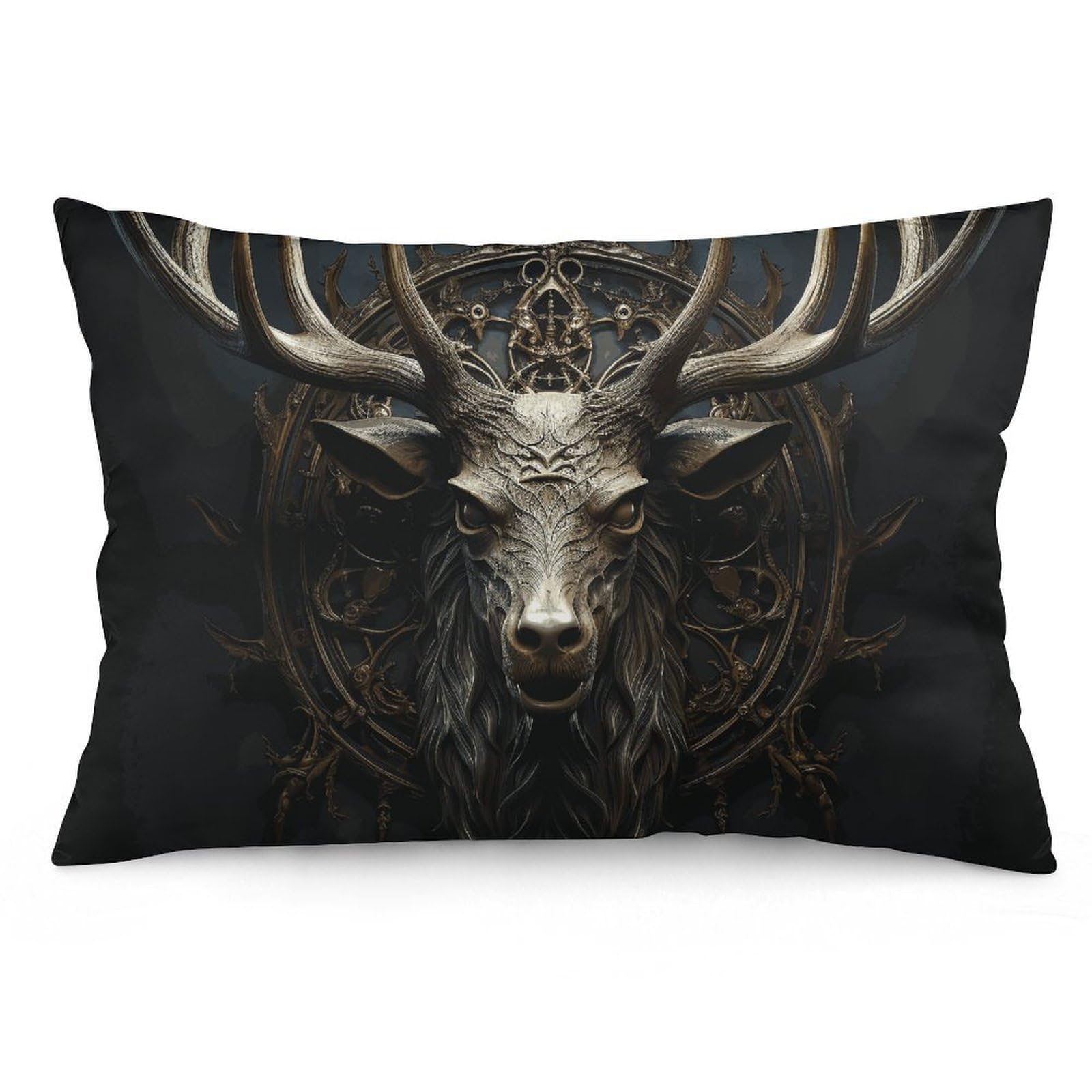 NTVOWPZO 2 Pack Decoration Throw Pillow Covers 16 "x24 Pillowcases Covers Antlers Pillowcases Modern Farmhouse Home Decor Sofa Cushions Covers for Couch Bed Living Room