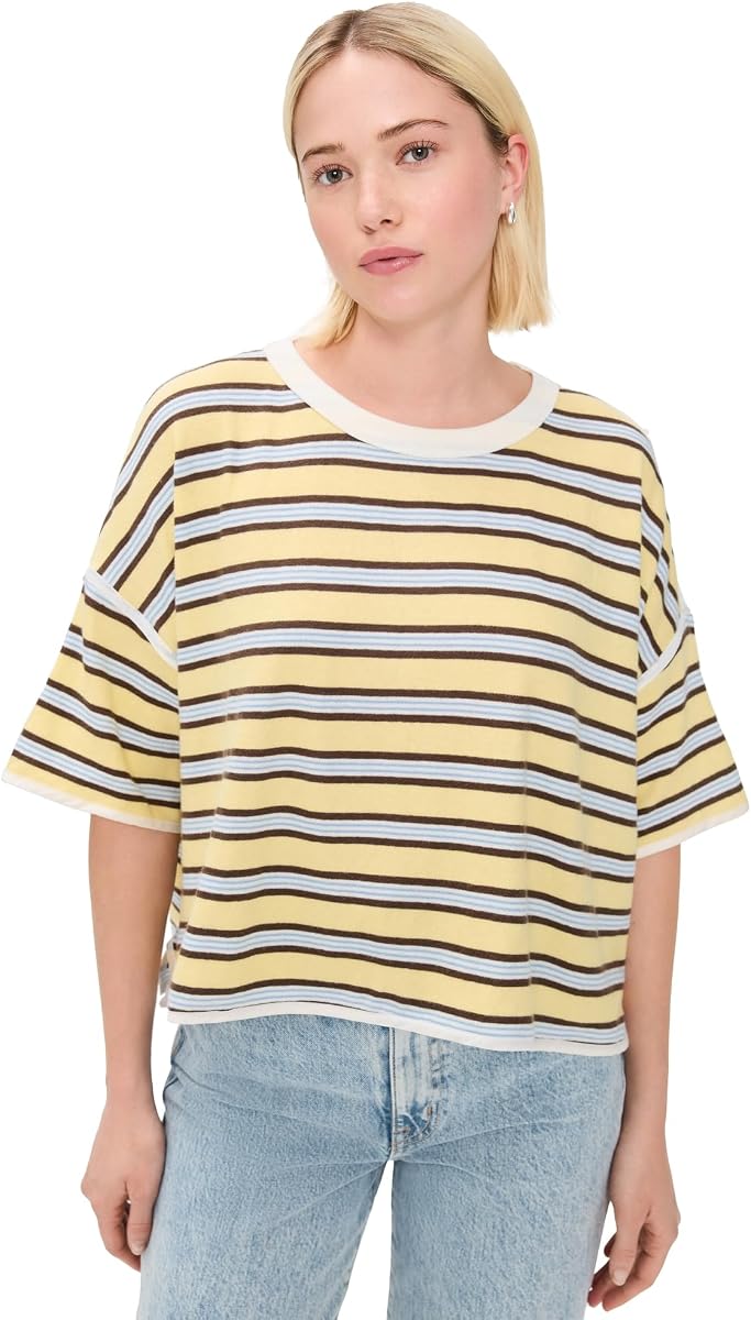 Free People Women's Clean Rugby Tee
