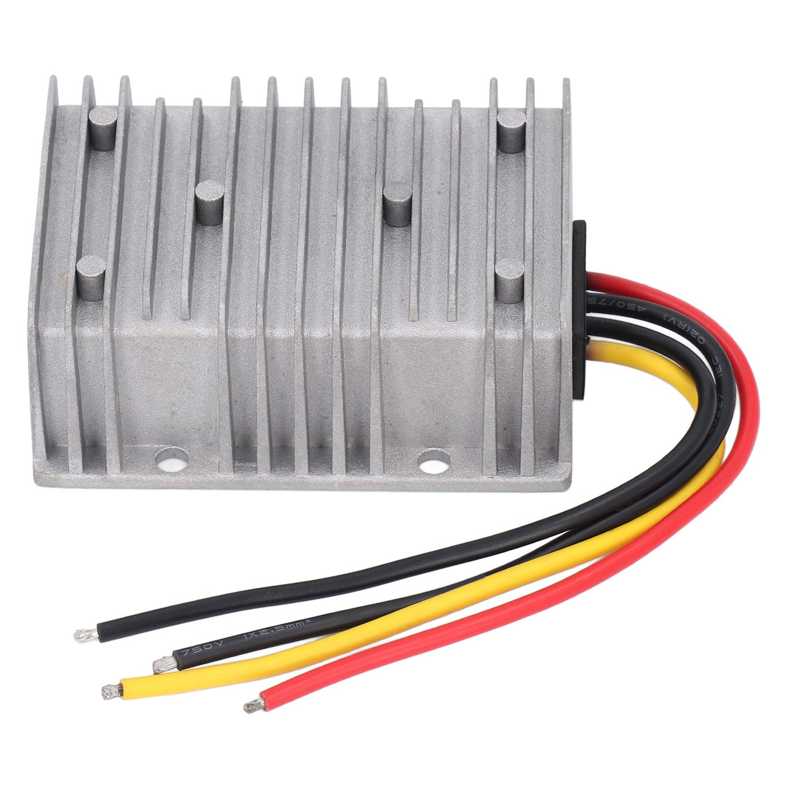 Wakects Nieizolowany Regulator Napięcia DC 560 W, Przetwornica Napięcia z Odlewanego Ciśnieniowo Aluminium 24 V 18 36 V do 28 20 A, Uszczelniony Radiator IP67 do Pojazdów Oświetlenie LED Systemy
