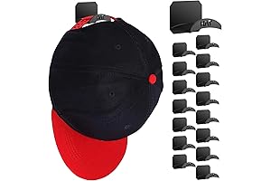 16 Pack Hat Racks for Baseball Caps - Boys Room Decor Made...