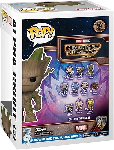 Miniatura 3 de Funko Pop! Marvel Guardianes de la Galaxia 3 - Alpha Groot - Guardianes de la Galaxia - Figura de vinilo coleccionable - Idea de regalo - Producto
