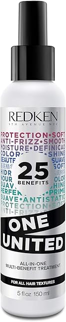 Redken One United Multi-Benefit-Treatment Spray Pielęgnacyjny z Ochroną Przed Wysoką Temperaturą - 150 ml