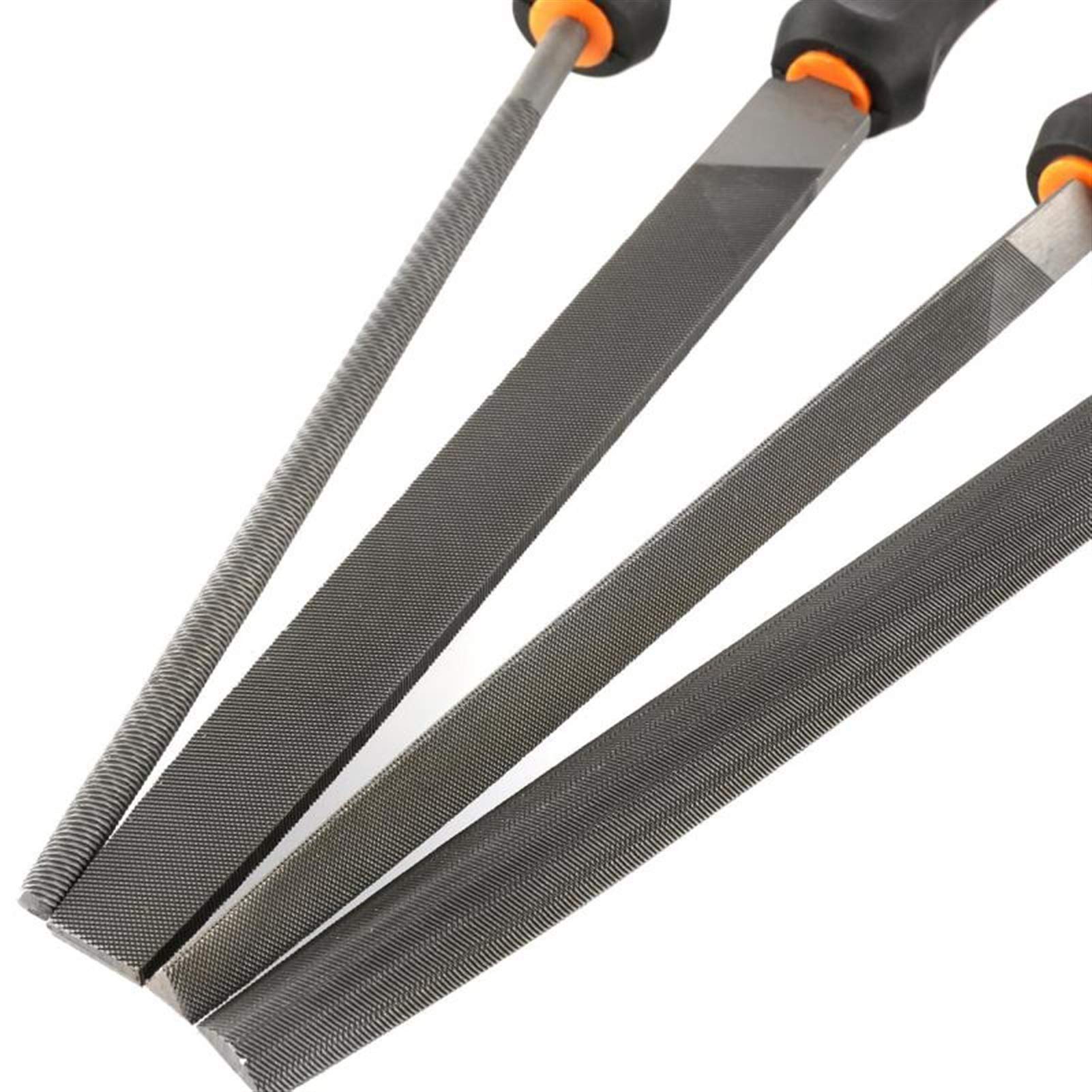Lima de escofina de metal, juego de limas de aguja, 20 piezas/juego de limas de acero con alto contenido de carbono, procesamiento de metales, limas de 14 agujas, limas de acero for carpintería, limas