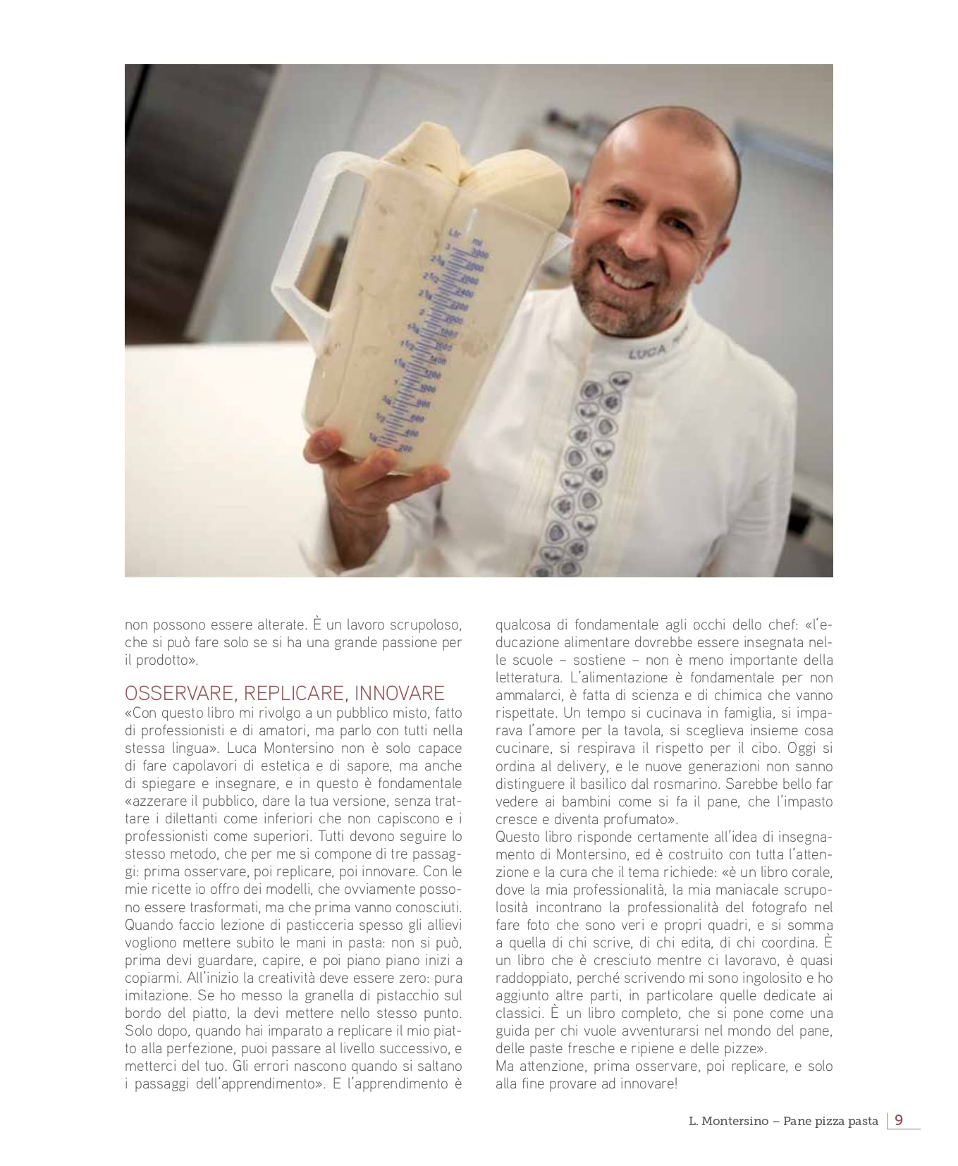Pane pizza pasta. Tradizione e creatività