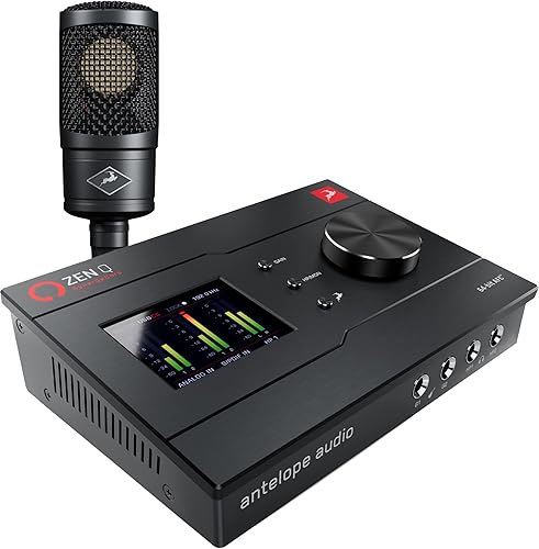 Miniatura 1 de Antelope Audio Zen Q Synergy Core 14 x 10 con interfaz de audio Thunderbolt 3 con micrófono Edge Solo Bitwig DAW y 50 FX incluidos