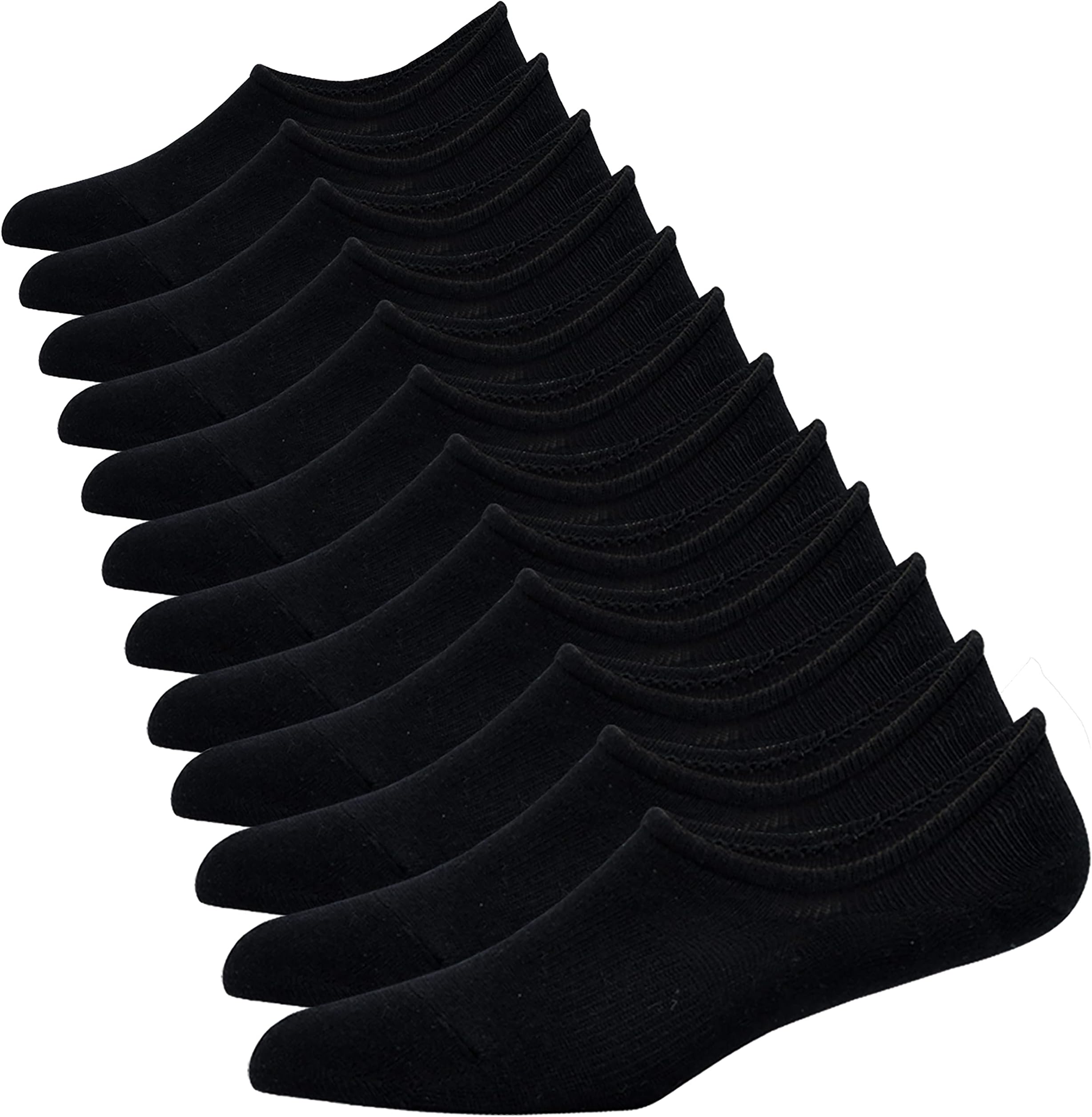 JORMATTMens No Show Socks Cotton Low Cut Short Casual Socks Men With Non-Slip Grips, 12 Pairs/8 Pairs/6 Pairs