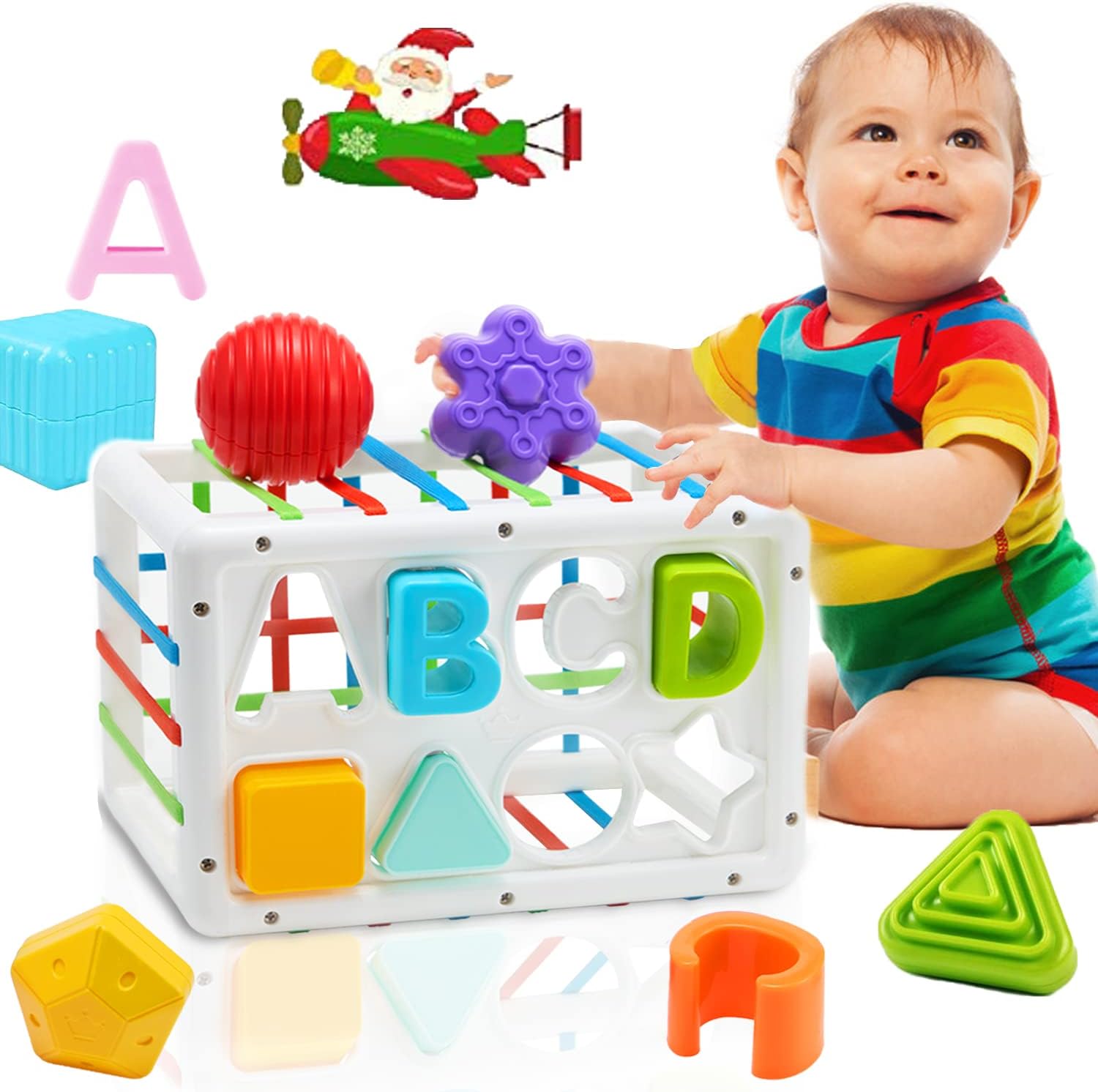 Baby Toys for 1218 Months Montessori Toys,Upgrade Sensory