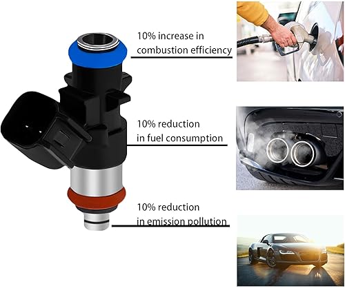 Miniatura 4 de 6 inyectores de combustible FJ1147 62410 para Jeep Grand Cherokee Wrangler, para-Ram ProMaster, para-Dodge Para-Chrysler 3.6L V6 2011-2019,