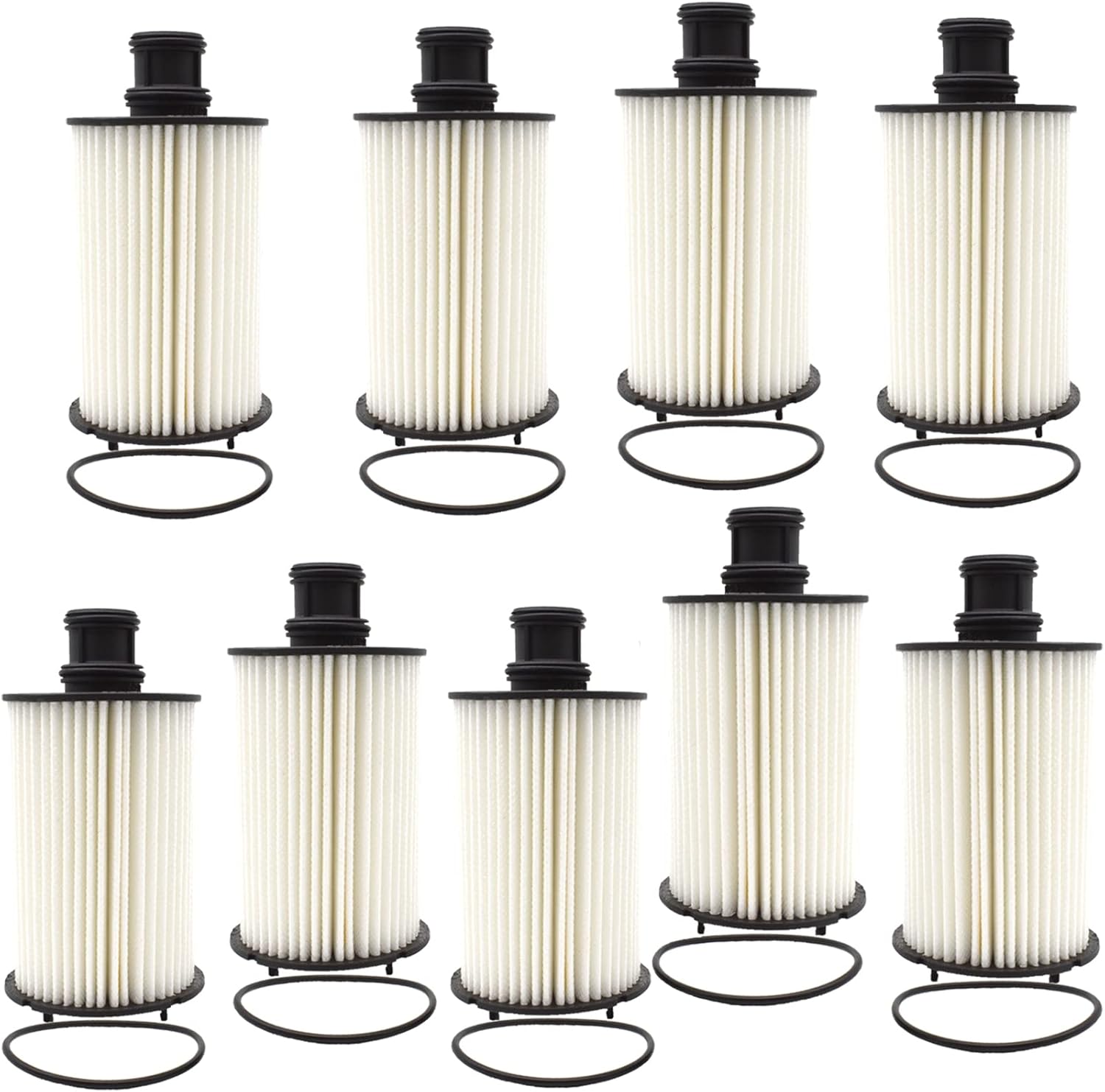 9PCS Oil Filter for Land Rover,LR011279 Car Engine Oil Filter for LR4 Range Rover 4999CC 5000CC V8 Engine C2D3670 8W93-6A692-AC