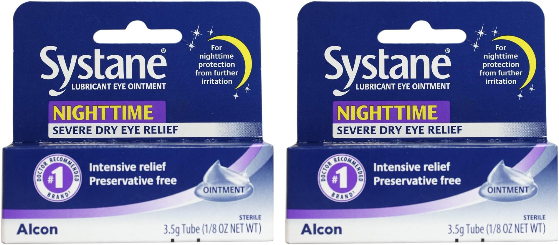Systane Lubricant Eye Ointment 3.5 g (2 Pack)