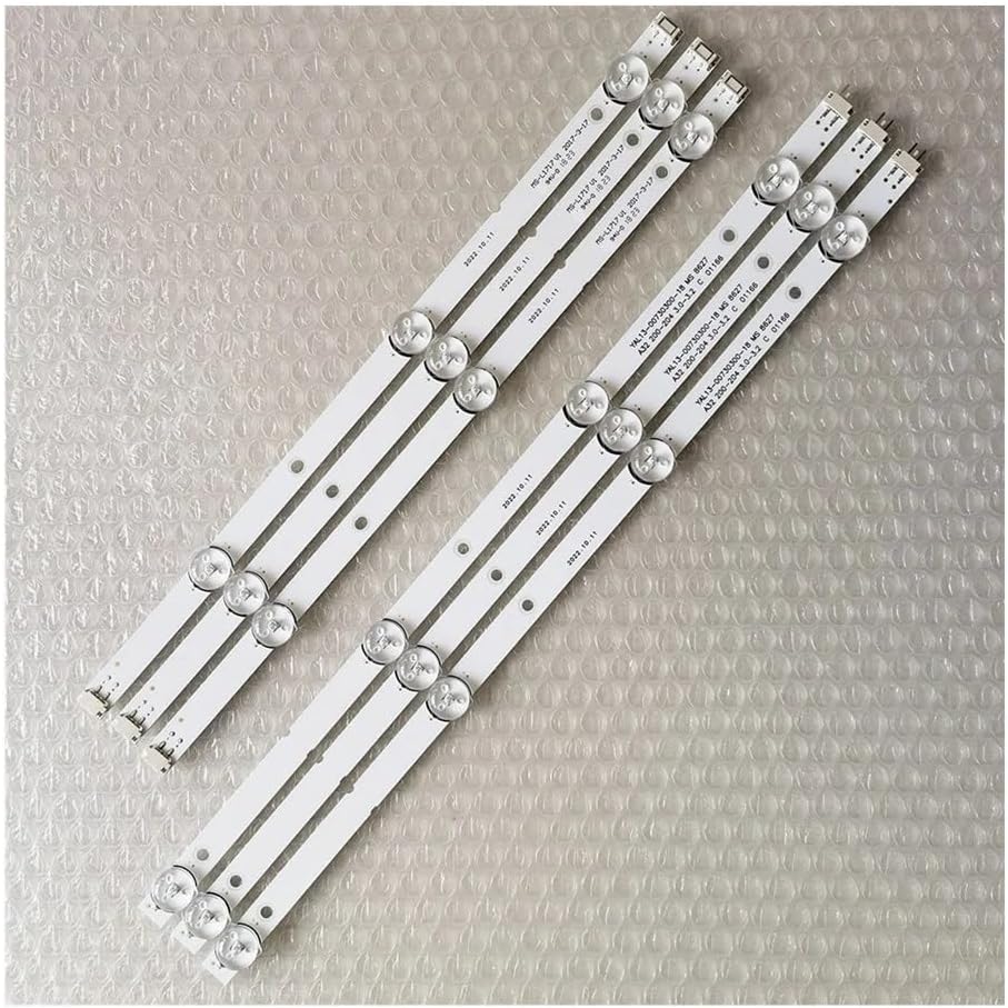Compatible with 7 Strips MS-L1717 40L3750VM 40L48504B 40L48804M 40L4750A RF-AZ400E30-0701S-11 01D400307V1-X5 for Enhanced