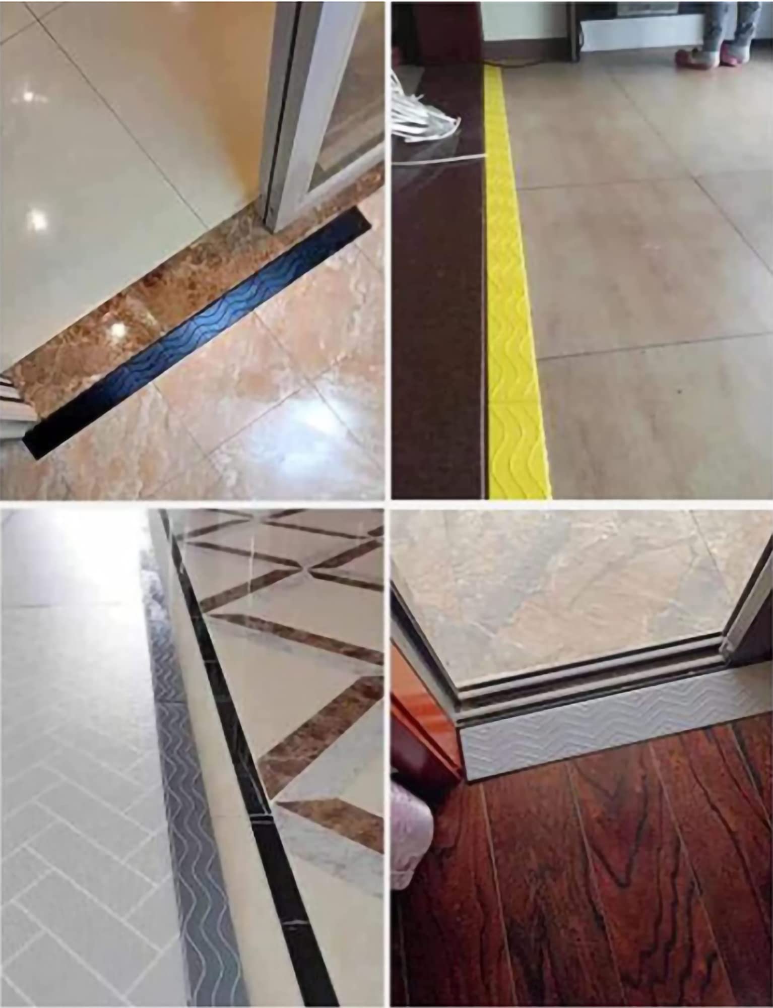 Rampa de acceso portátil para silla de ruedas, rampa de umbral de entrada antideslizante para puertas, escalones y bordillos, rampa de goma resistente para uso en interiores y exteriores