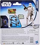 Star Wars ActionVerse Stormtrooper 4.5-Inch Action Figure & Accessories, Reusable Accessory Storage Rack, Toys for Boys & Girls Ages 4+