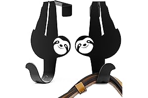 Hanging Sloth Gift Idea Over the Door Hanger Hook