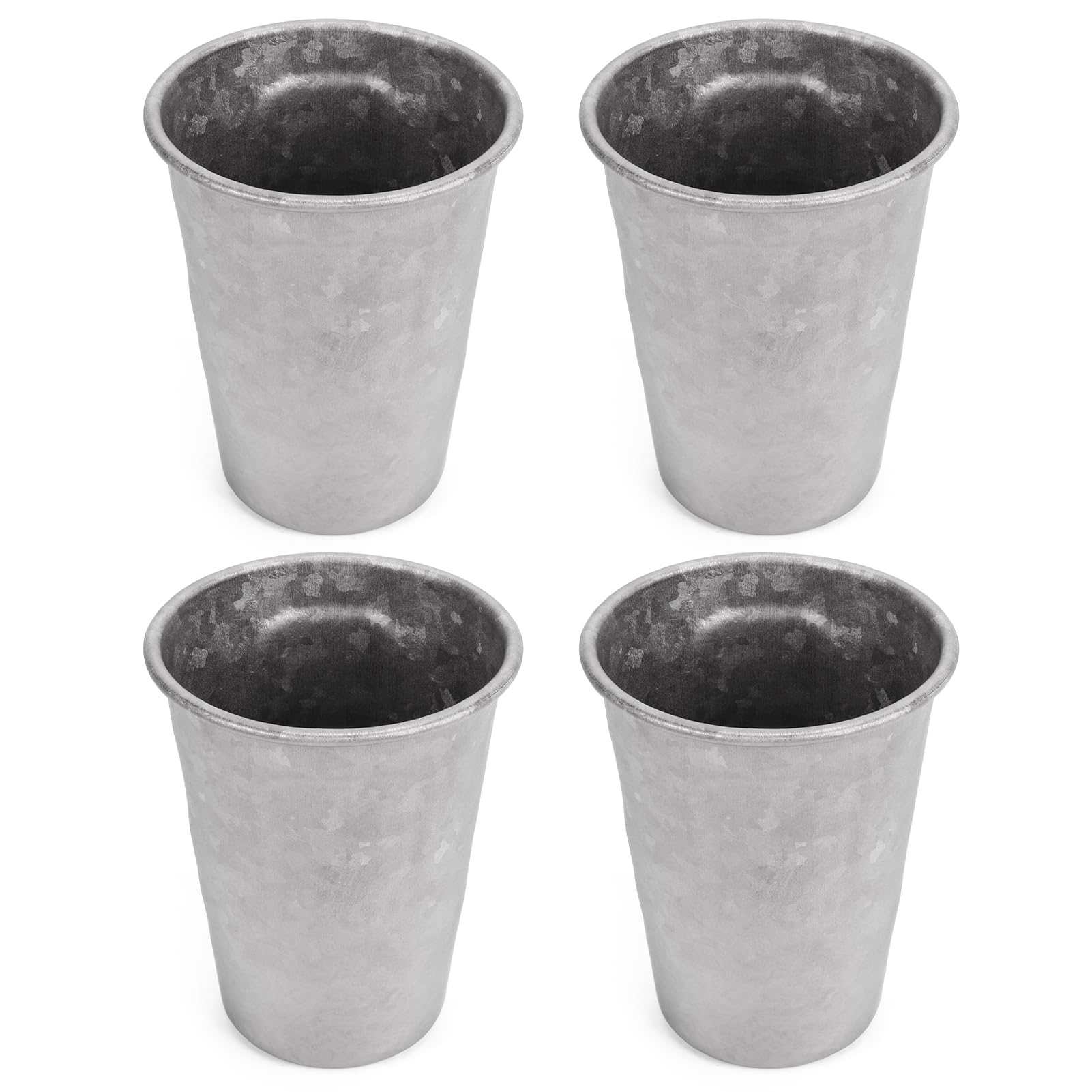 Alomejor Kubek Kempingowy Kubek Pure Ti 390 Ml Lekki do Picia 11 X 8,6 X 5,8 Cm na Zewnątrz Camping Piesze Wycieczki Piknik i do Użytku Domowego Herbata Kawa Piwo Whisky Sok (4PCS)