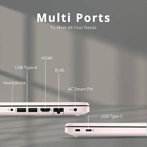 Miniatura 9 de HP Stream - Laptop BrightView HD de 14 pulgadas, procesador Intel Celeron N4120, 8 GB de RAM, 64 GB de almacenamiento, gráficos Intel HD, cámara