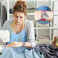 Vista 6 de Alfiler magnético de costura de muñeca con 100 piezas de cabeza de bola de 1.5 pulgadas, juego de alfileres de costura magnéticos para muñeca