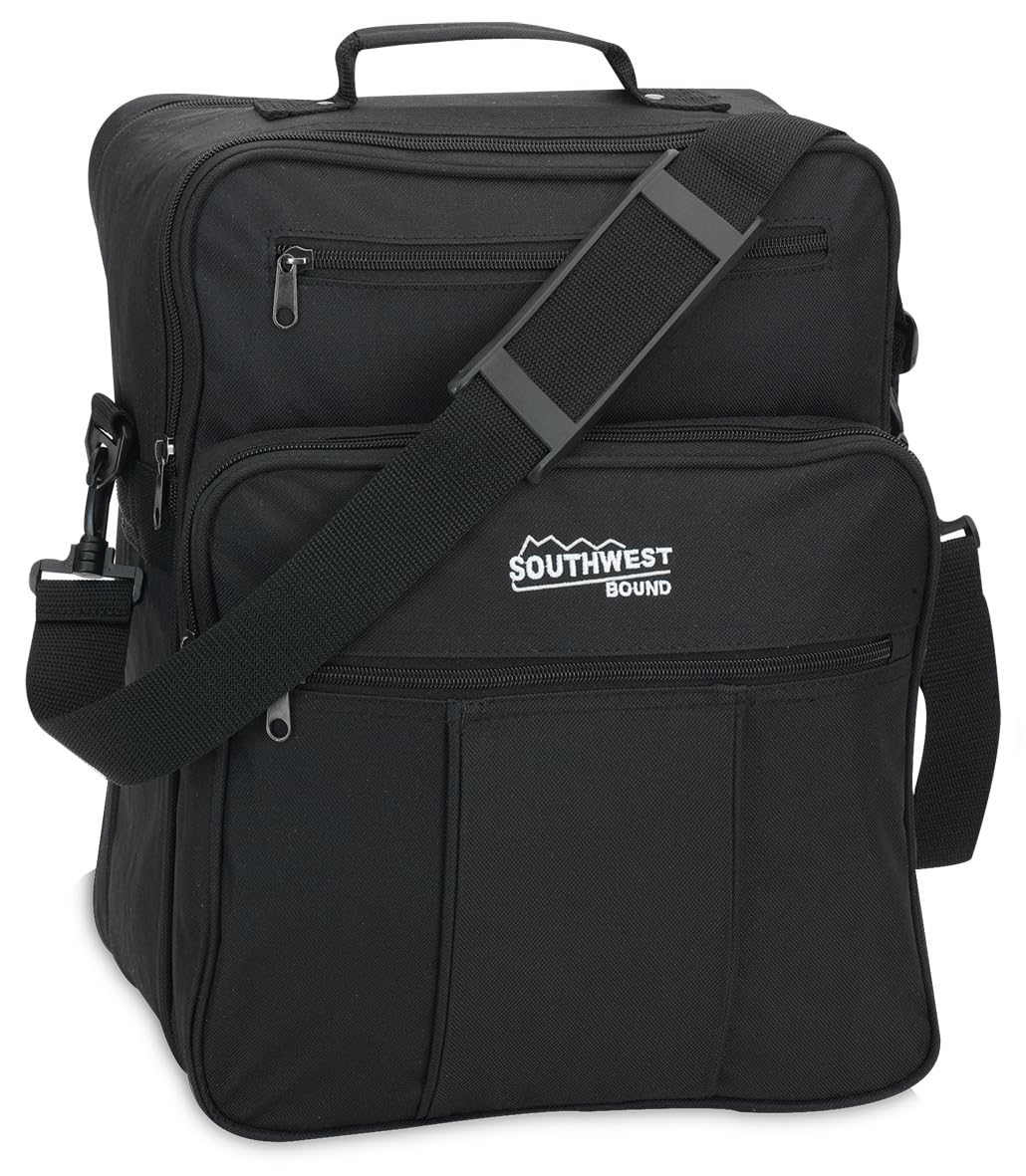 Southwest Bound SW102 Shoulder Flight Bag Black