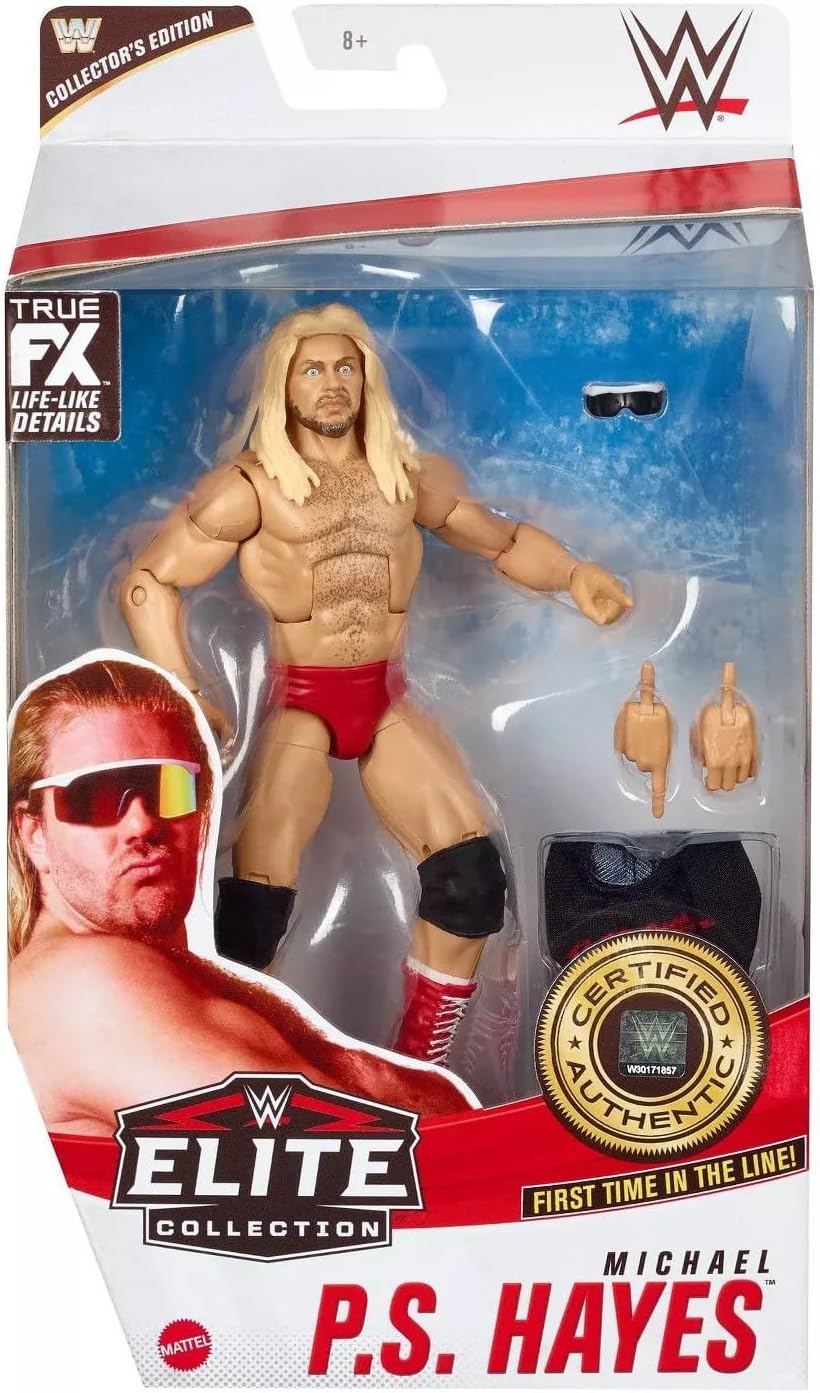 WWE Michael P.S. Hayes Elite Collection 83 Wrestling Action Figure