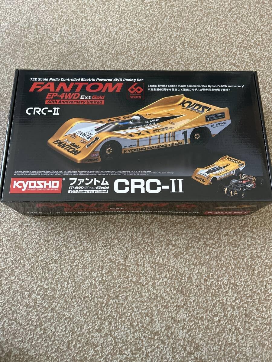 京商ファントムEP-4WD EXTゴールド60周年モデル 京商ファントムEP-4WD EXT