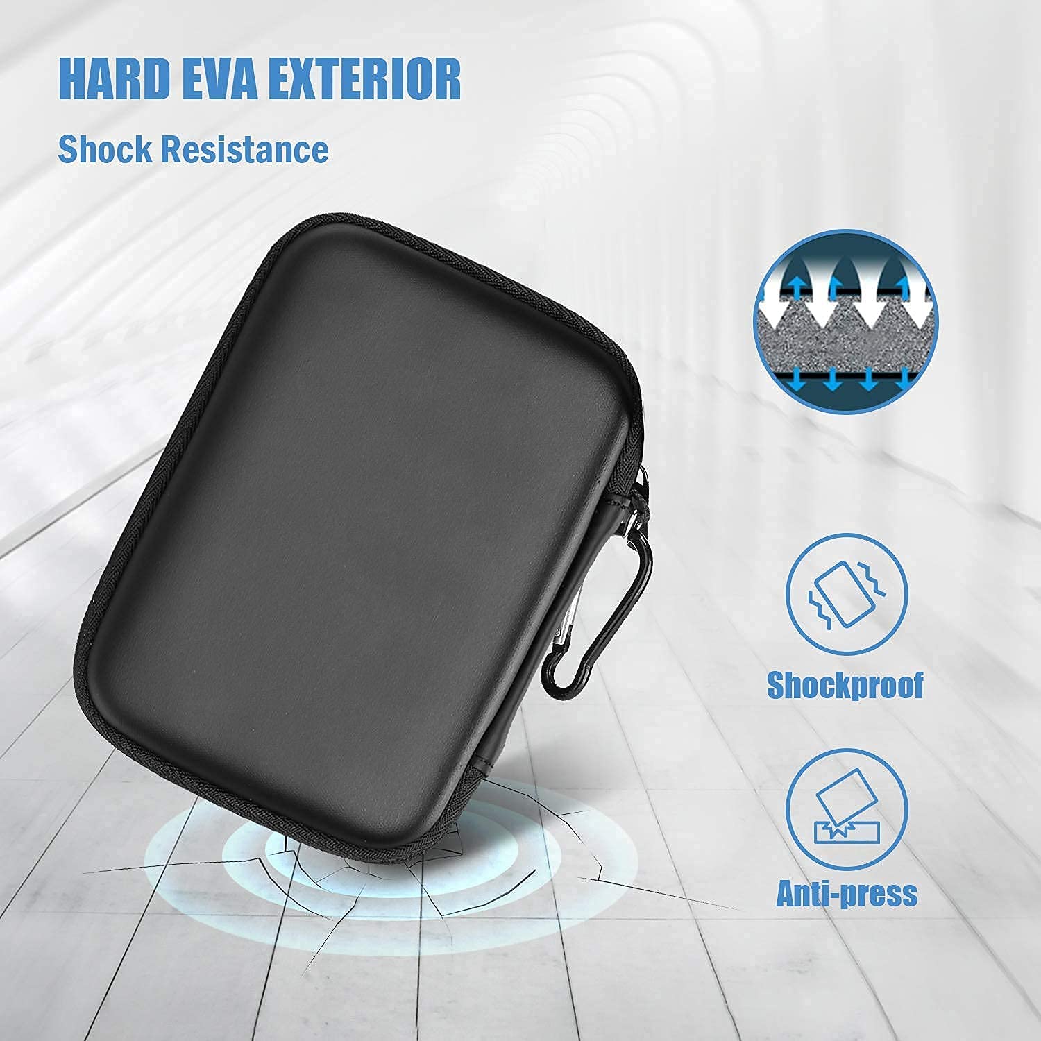 Procase Portable Hard Drive Case At Diane Gilbreath Blog