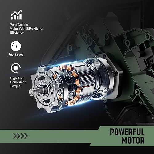 Motosierra sin escobillas de 20 V y 12 pulgadas, motosierra eléctrica inalámbrica, motosierra portátil, sierra de cadena de mano, tijeras de podar
