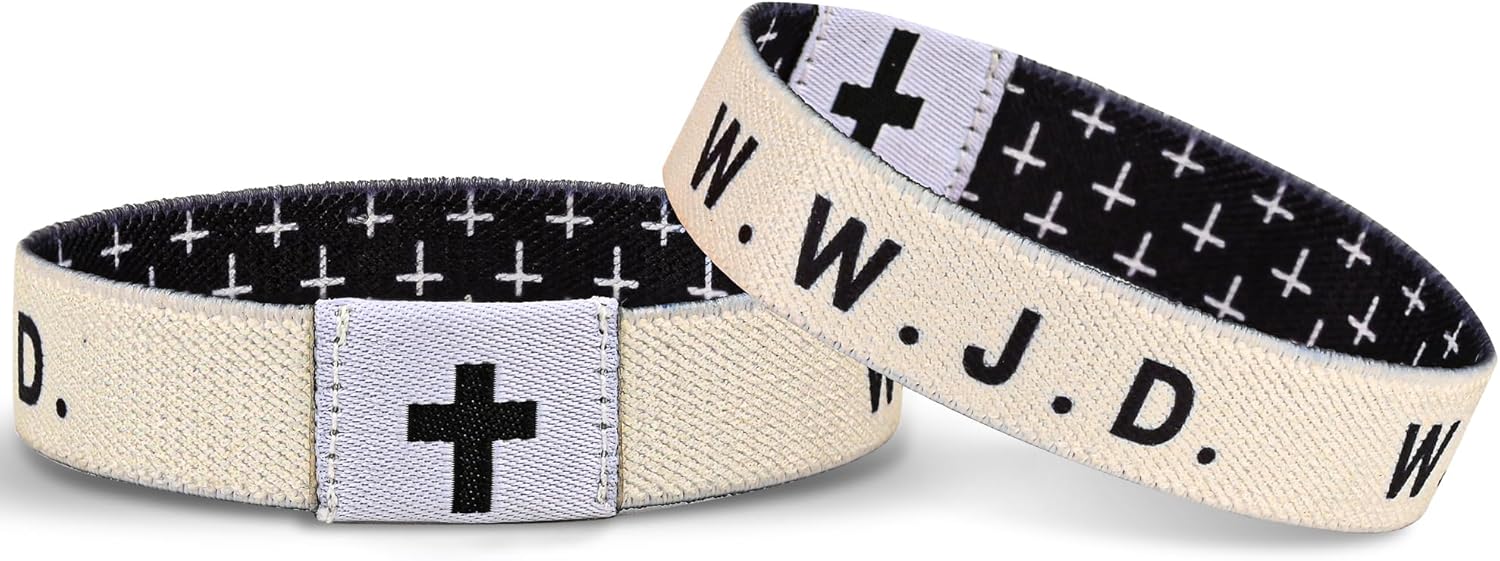 Daily Bible Verse Bracelet, Christian Bracelet for Women Men, Christian Jesus Jewelry Gifts Wristband