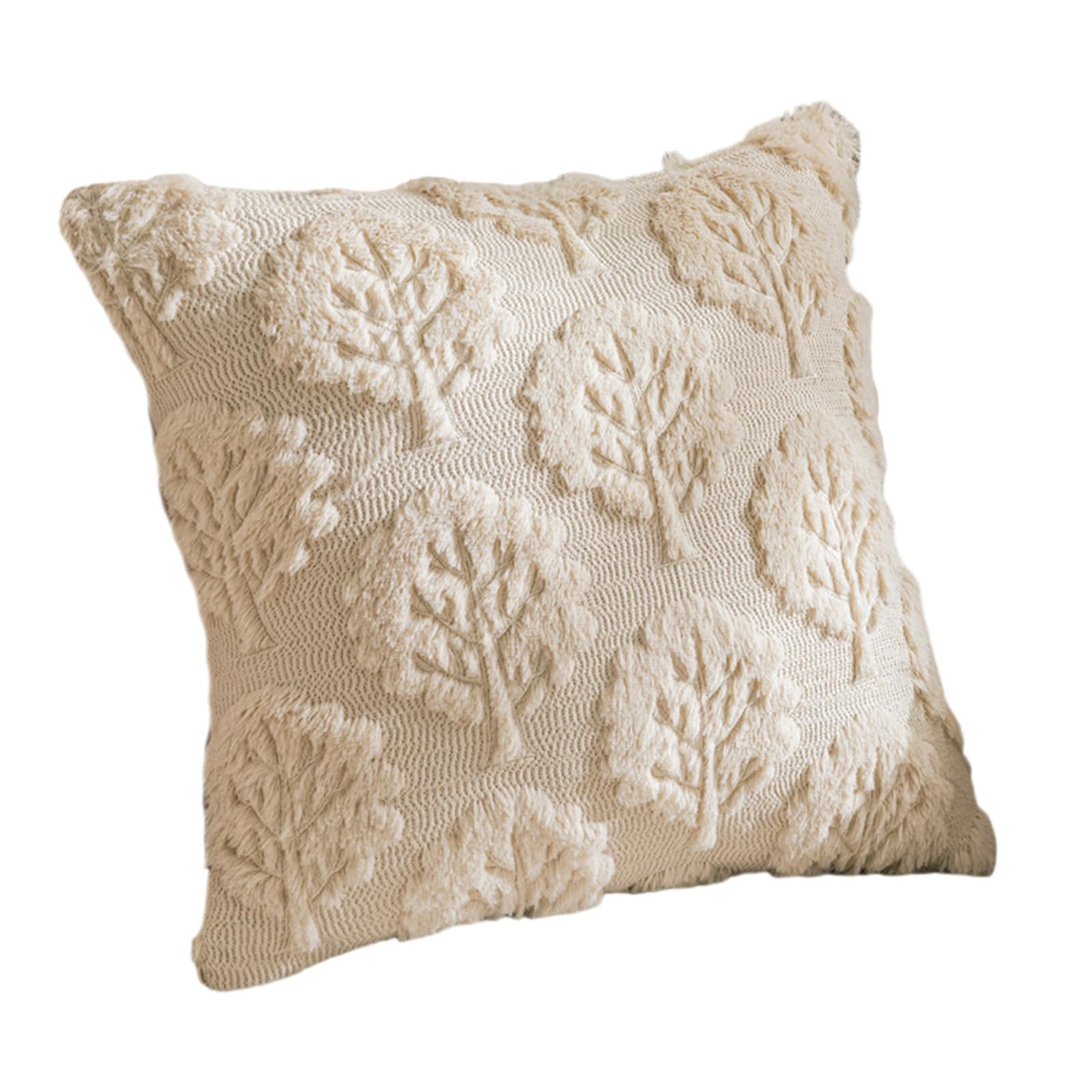 Elnwnnkc A Luxurious Pillow Cover Plushie Texture Modern Esthetic 45X45cm Durability Soft Home Ccessory Soft Throw Pillow Cover