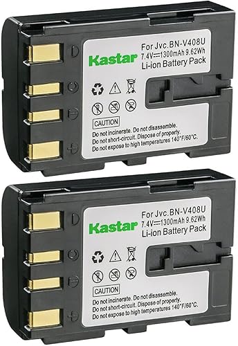 Miniatura 5 de Kastar BN-V408 - Batería de repuesto para JVC GR-DVL320, GR-DVL322, GR-DVL323, GR-DVL326, GR-DVL355, GR-DVL357, GR-DVL365, GR-DVL367, GR-DVL400,