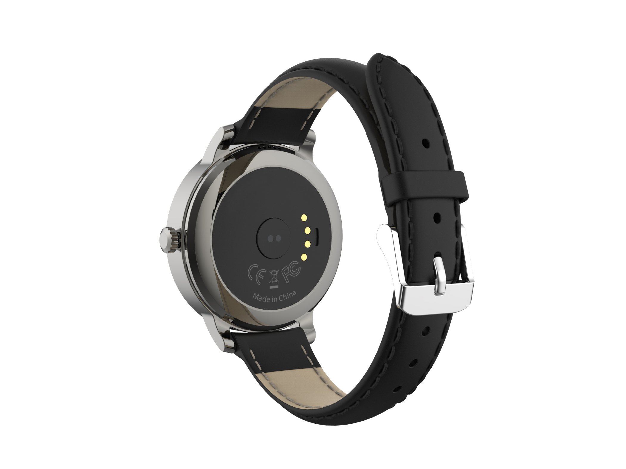 Elements Titanium Watch Smartwatch, czarny, XL, Nowoczesny