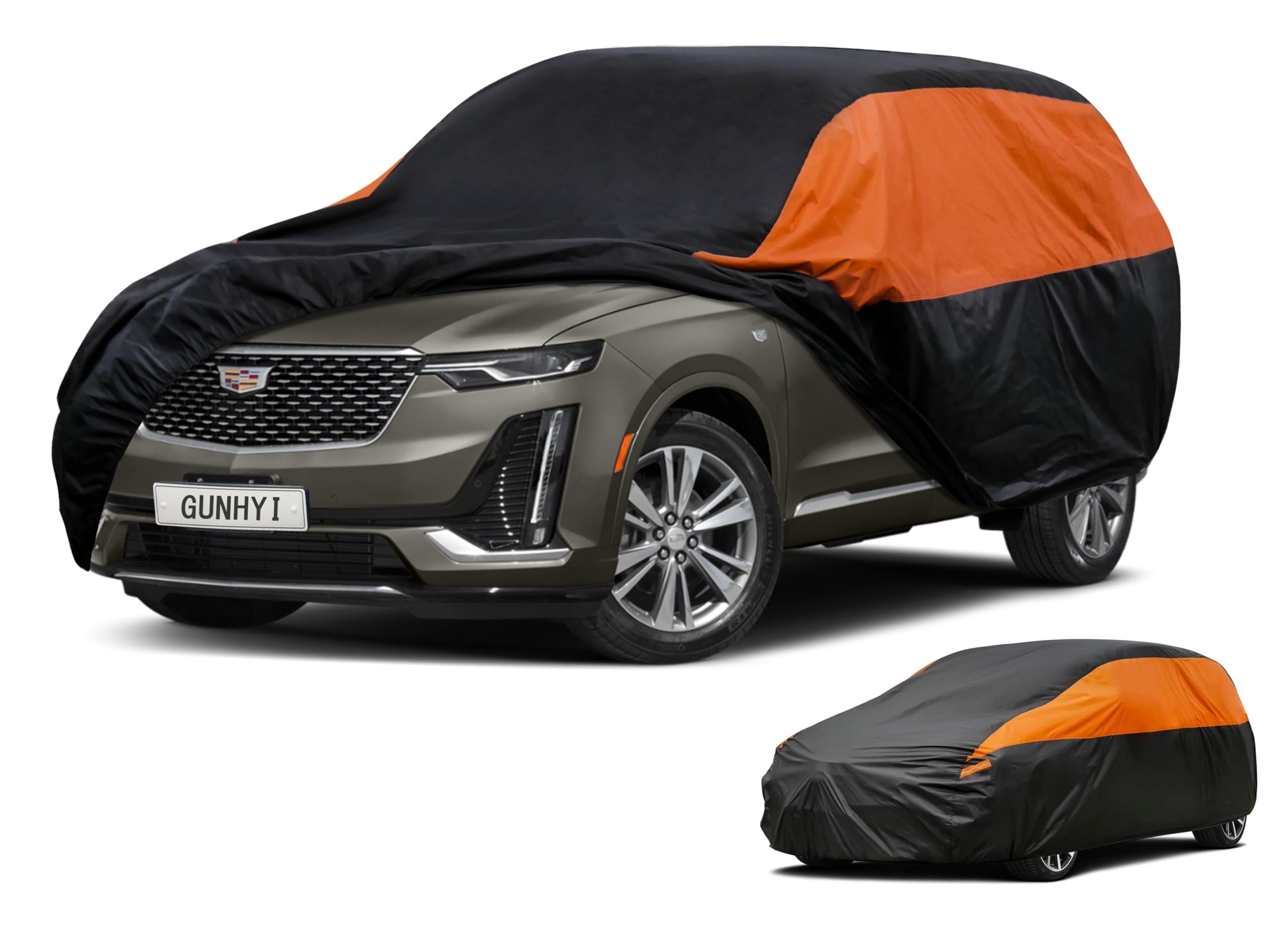 GUNHYI Waterproof Lightweight SUV Full Car Cover Custom Fit Cadillac XT6