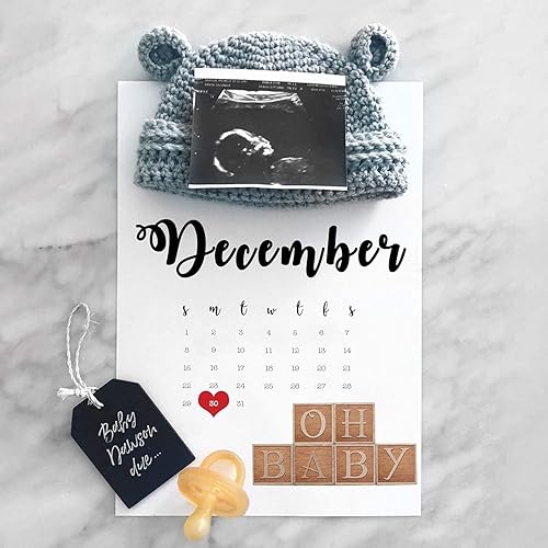 Miniatura 7 de Bloques de construcción pequeños de madera de 1.6 pulgadas, decoración de mesa de baby shower, letrero de OH BABY para telón de fondo, accesorios de