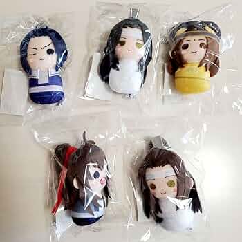 魔道祖師 ぬいぐるみマスコット 魏無羨 藍忘機 江澄 藍曦臣 Amazon.co.jp: 魔道祖師 魏無羨 藍忘機 藍㬢臣 江澄 金光瑤