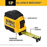 Vista 2 de DEWALT Atomic Compact Series - Cinta métrica de 30 pies (DWHT38130S)