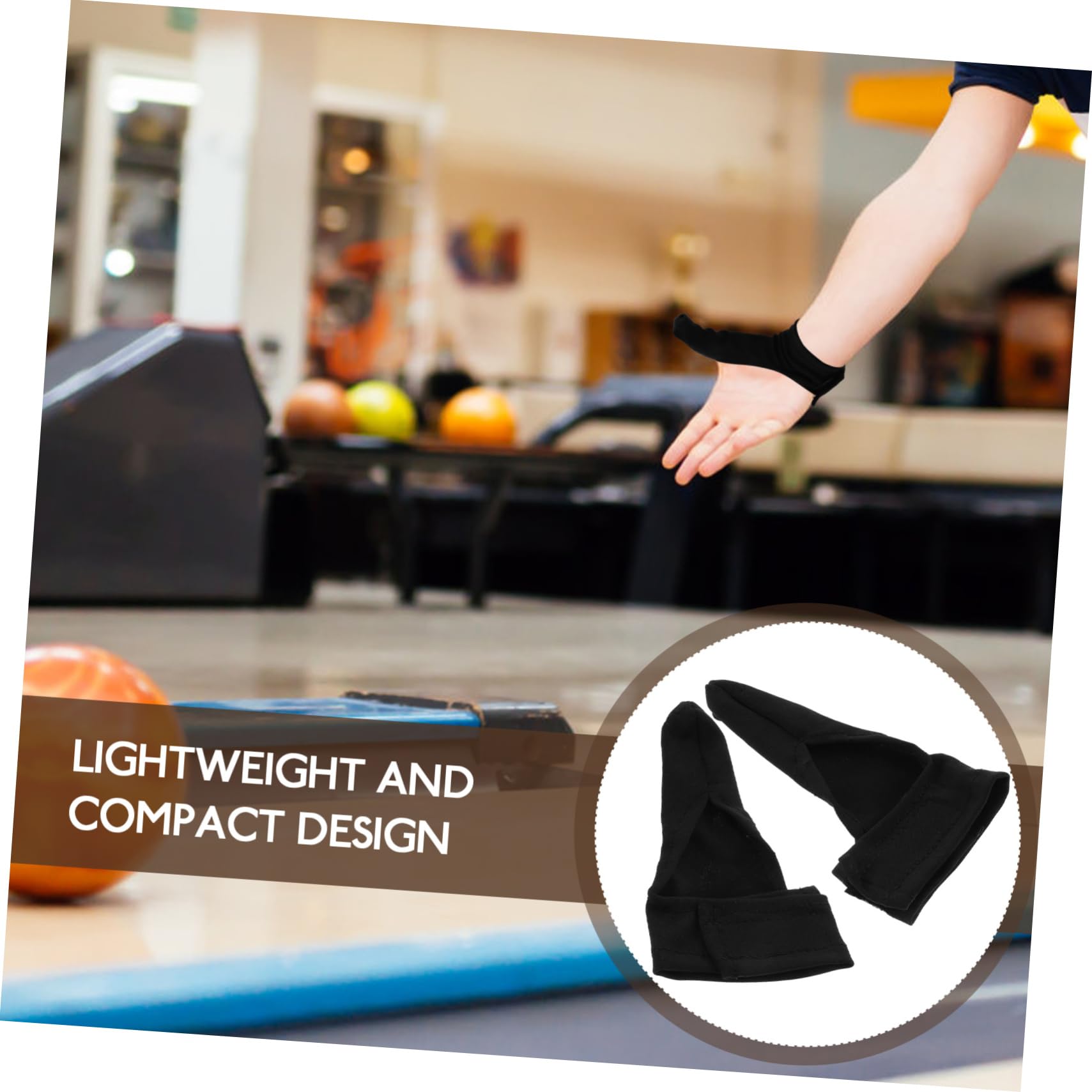 BESPORTBLE Bowling Thumb Protectors Men's Breathable Bowling Gloves Thumb Saver Protector Elastic Finger Guard