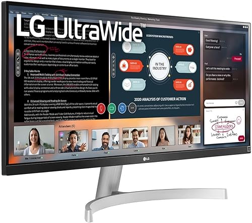 Miniatura 3 de LG Monitor de computadora WFHD ultra ancho 2023, pantalla IPS Full HD de 29 pulgadas, 99% sRGB, HDR10, IPS con compatibilidad HDR 10, paquete de